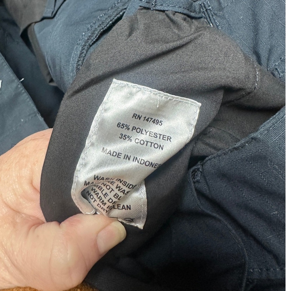 Tru-Spec Mens 24-7 Series Original Tactical Pants Navy Cargo Ripstop‎ 34 NWT - Picture 4 of 4